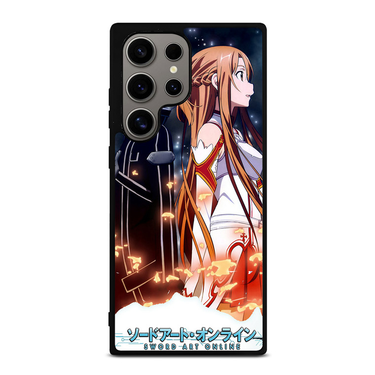 SWORD ART ONLINE KIRITO ASUNA Samsung Galaxy S24 Ultra Case