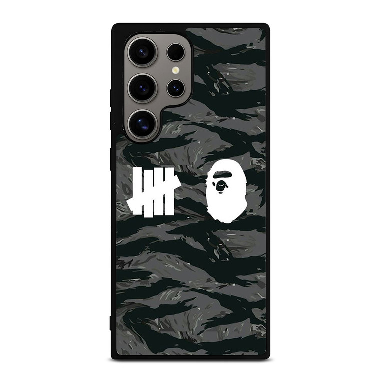 UNDEFEATED BAPE LOGO CAMO Samsung Galaxy S24 Ultra Case