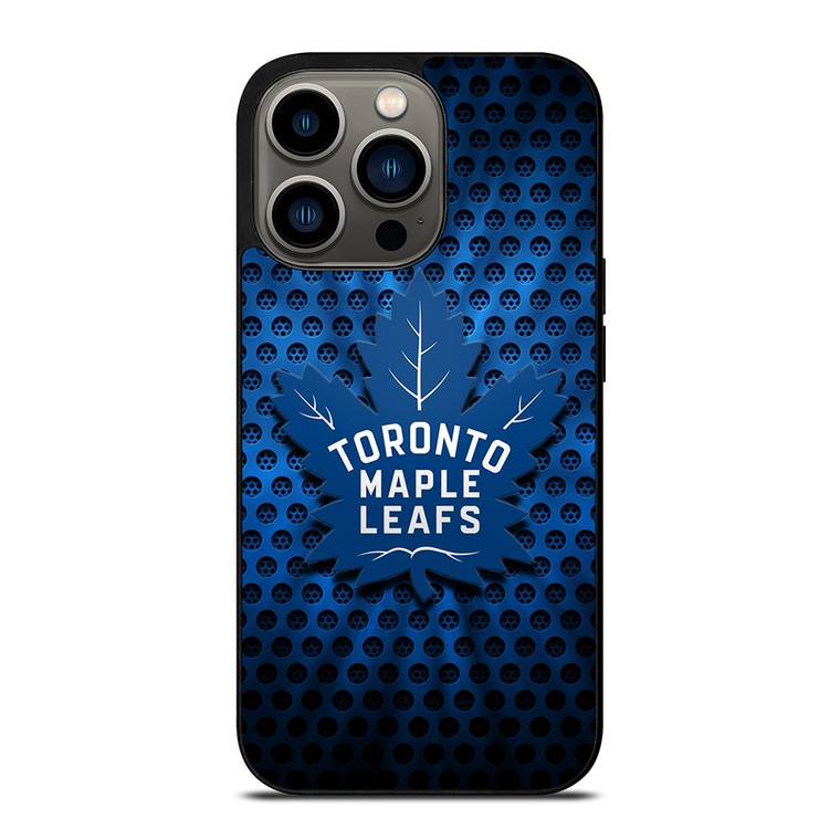TORONTO MAPLE LEAFS LOGO METAL iPhone 13 Pro Case