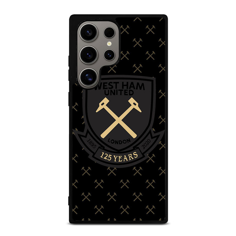 WEST HAM UNITED BLACK LOGO Samsung Galaxy S24 Ultra Case