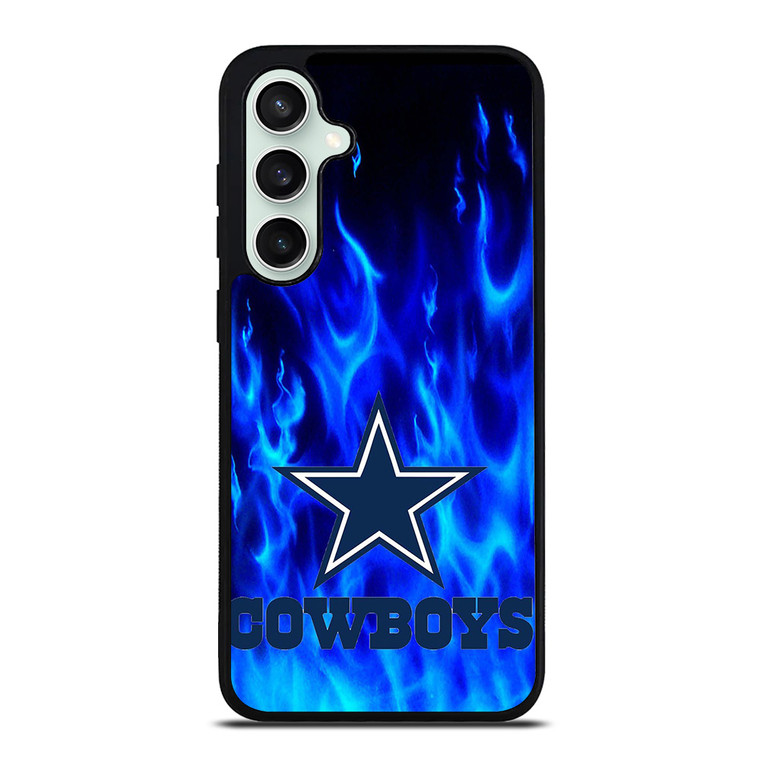 DALLAS COWBOYS LOGO BLUE FIRE Samsung Galaxy S23 FE Case