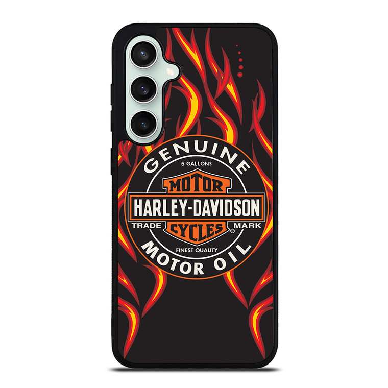 HARLEY DAVIDSON GENUINE MOTOR OIL BADGE Samsung Galaxy S23 FE Case