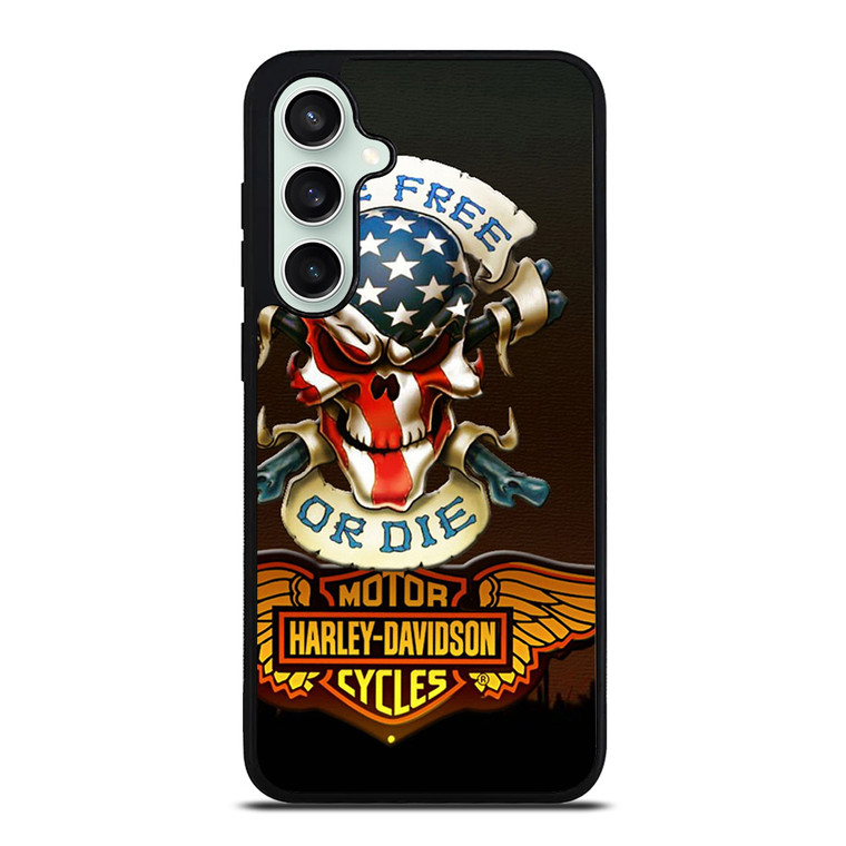 HARLEY DAVIDSON LIVE FREE OR DIE Samsung Galaxy S23 FE Case