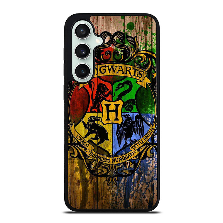 HOGWARTS HARRY POTTER LOGO WOOD Samsung Galaxy S23 FE Case