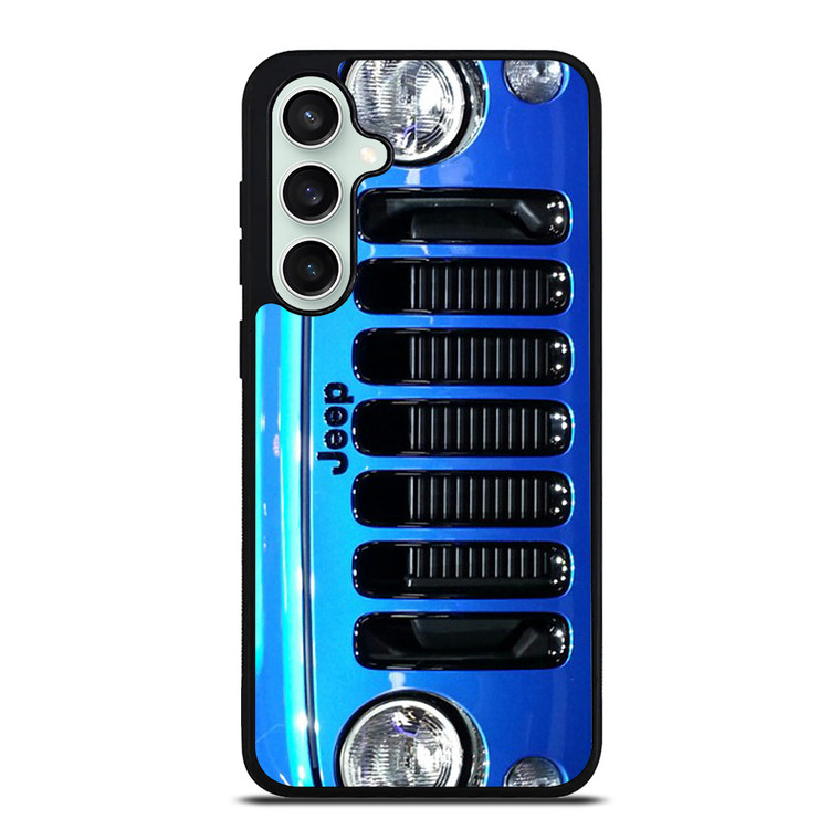 JEEP WRANGLER POLAR FRONT BLUE Samsung Galaxy S23 FE Case