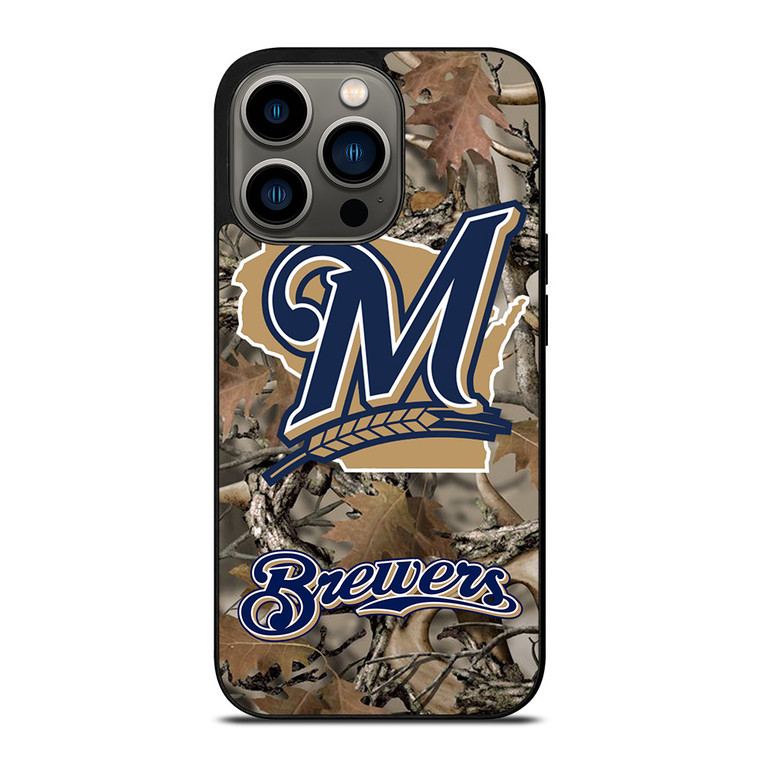 TREE CAMO MILWAUKEE BREWERS MLB iPhone 13 Pro Case