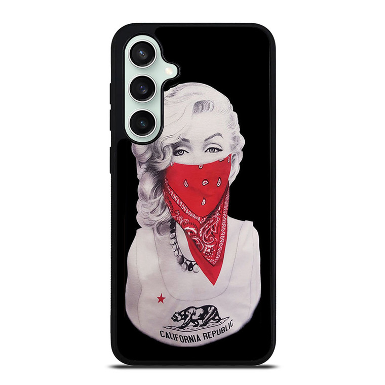 MARILYN MONROE RED BANDANA GANGSTER Samsung Galaxy S23 FE Case