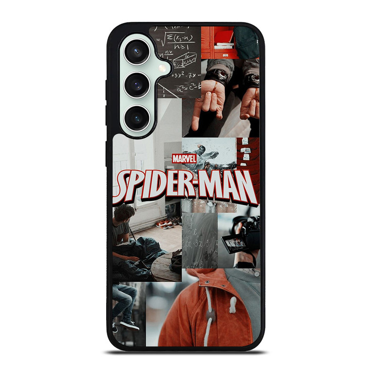 MARVEL SPIDERMAN LOGO COLAGE Samsung Galaxy S23 FE Case