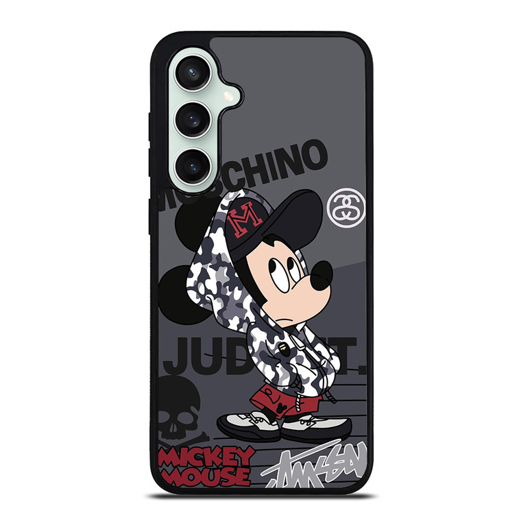 MICKEY MOUSE CAMO X MOSCHINO X STUSSY Samsung Galaxy S23 FE Case