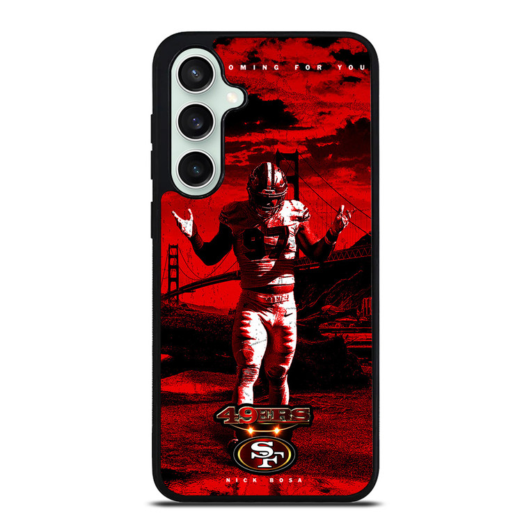 NICK BOSA 97 SAN FRANCISCO 49ERS Samsung Galaxy S23 FE Case