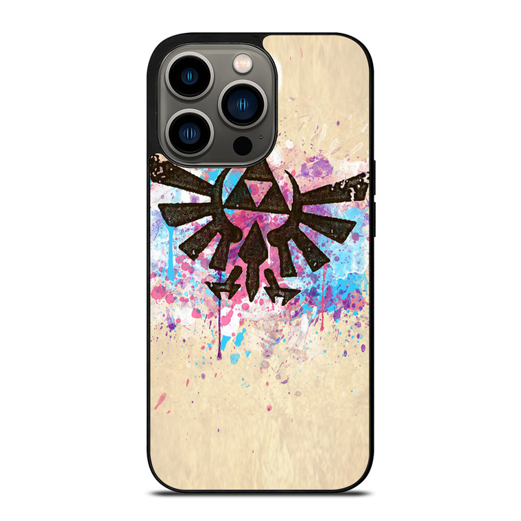 TRIFORCE SPLASH EMBLEM ART iPhone 13 Pro Case