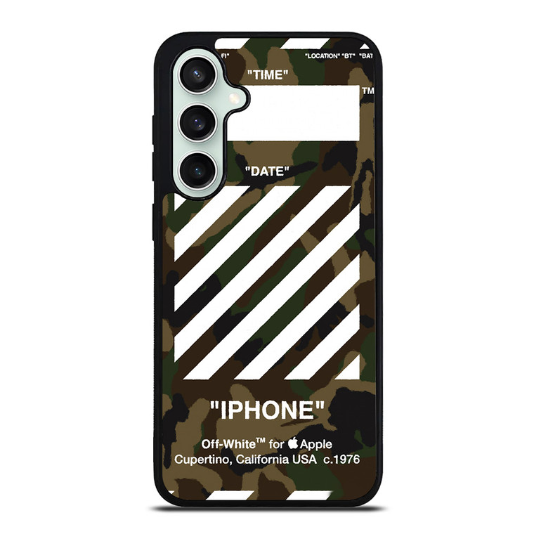 OFF WHITE CAMO BACKGROUND Samsung Galaxy S23 FE Case