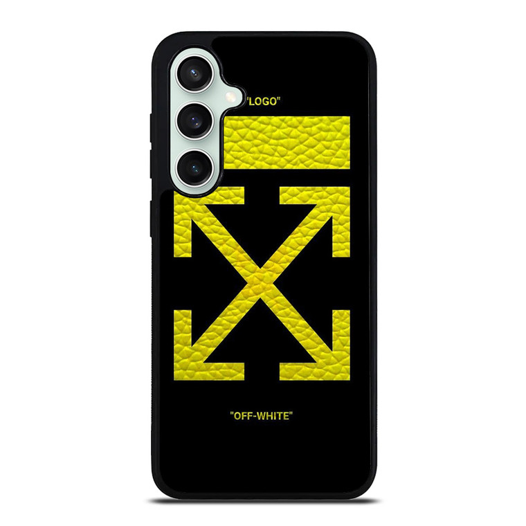 OFFWHITE LOGO YELLOW Samsung Galaxy S23 FE Case