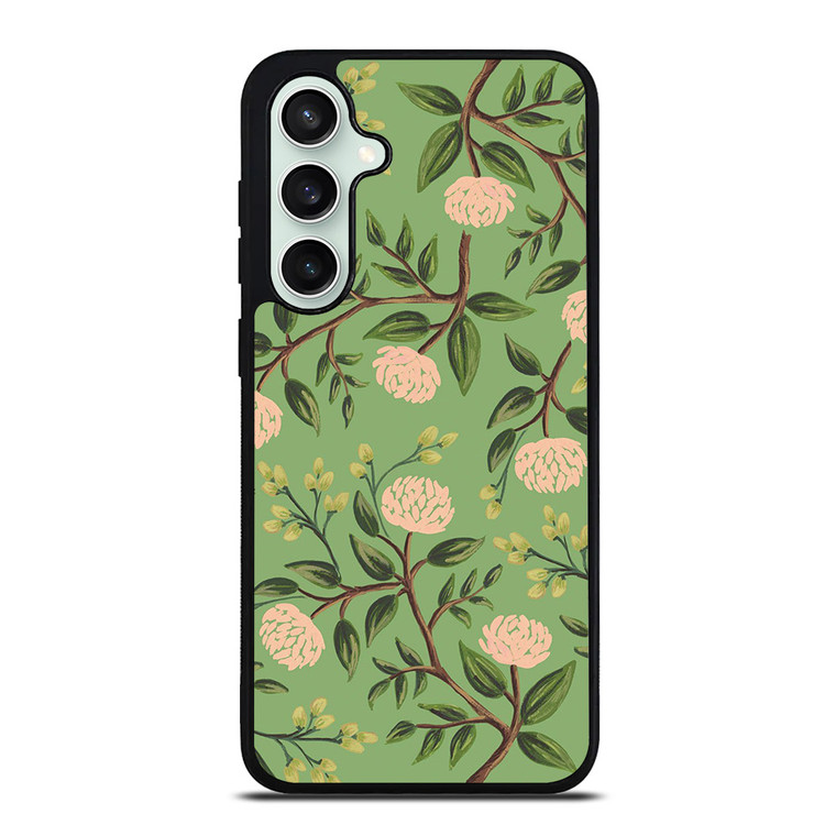 RIFLE PAPER EMERALD PEONIES Samsung Galaxy S23 FE Case
