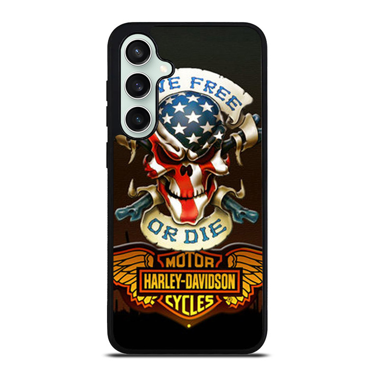 SKULL AND WINGS HARLEY DAVIDSON Samsung Galaxy S23 FE Case