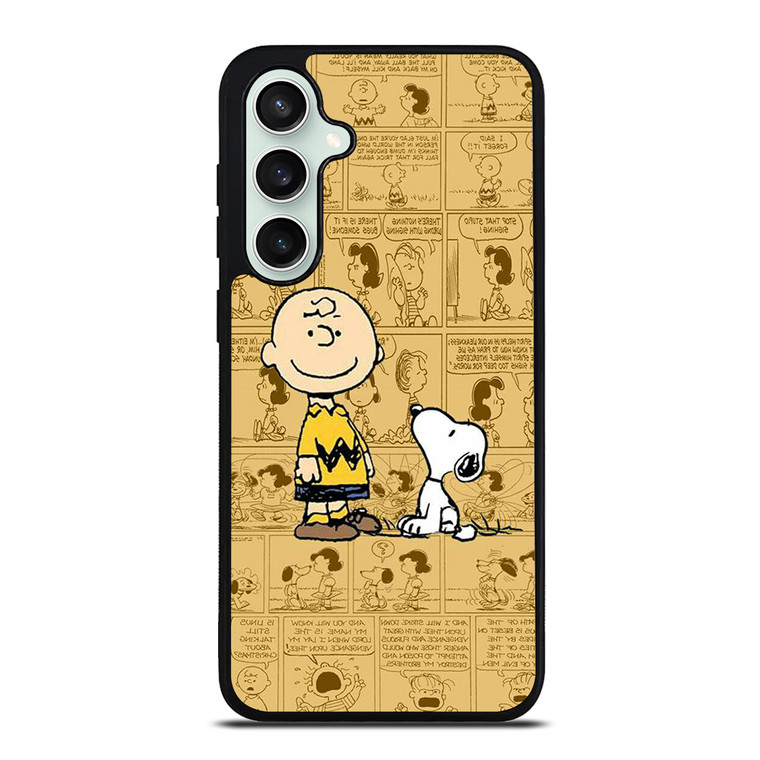 SNOOPY CHARLIE BROWN Samsung Galaxy S23 FE Case