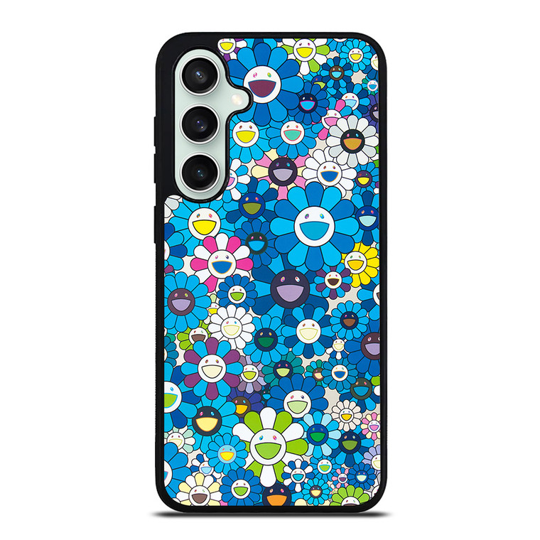 TAKASHI MURAKAMI BLUE FLOWERS Samsung Galaxy S23 FE Case