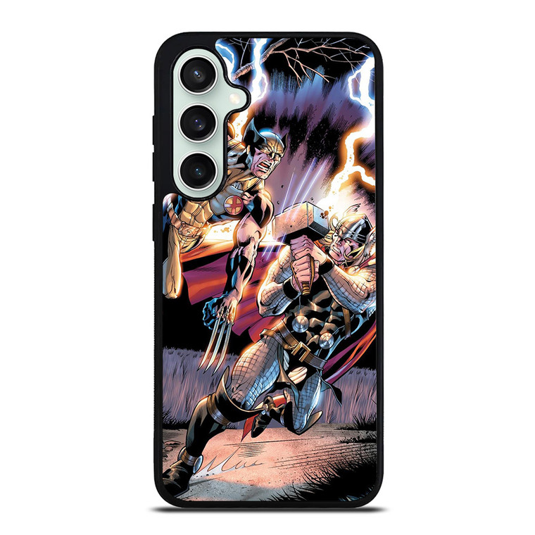THOR VS WOLVERINE ANIME Samsung Galaxy S23 FE Case