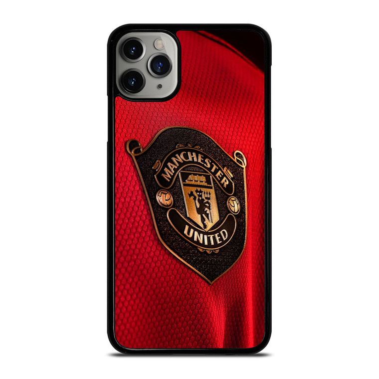 MANCHESTER UNITED LOGO JERSEY iPhone 11 Pro Max Case