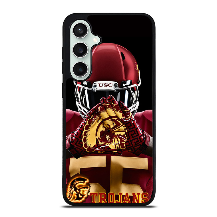 USC TROJANS FOOTBALL Samsung Galaxy S23 FE Case USC TROJANS FOOTBALL Samsung Galaxy S23 FE Case