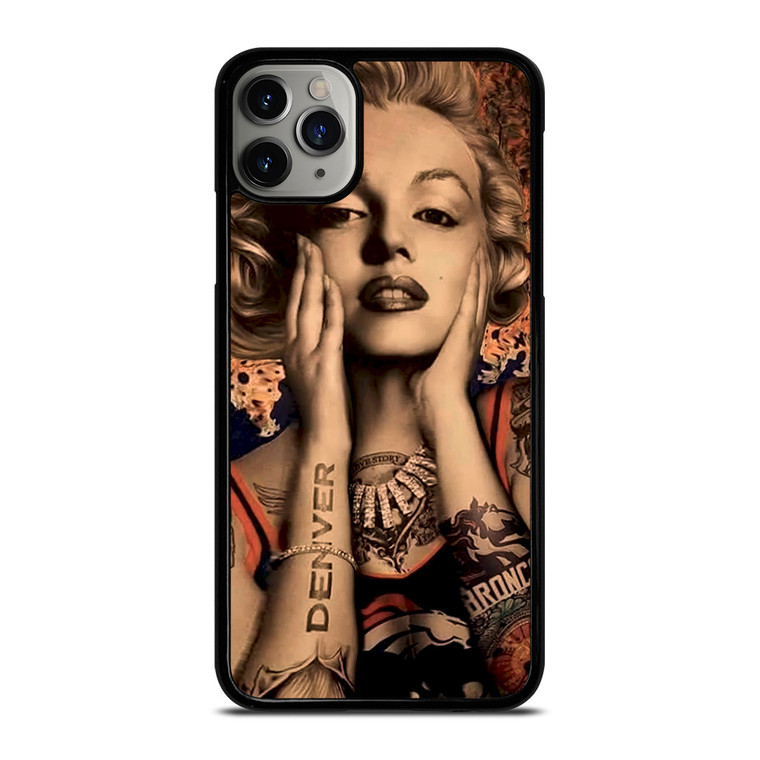 MARILYN MONROE TATTOO FAN ART iPhone 11 Pro Max Case
