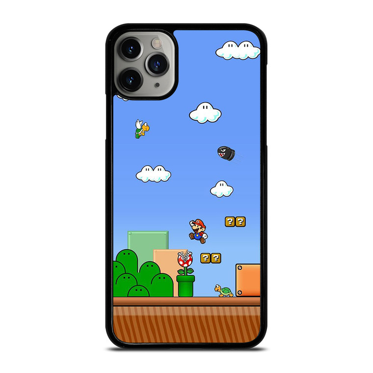 MARIO BROSS GAME NINTENDO iPhone 11 Pro Max Case