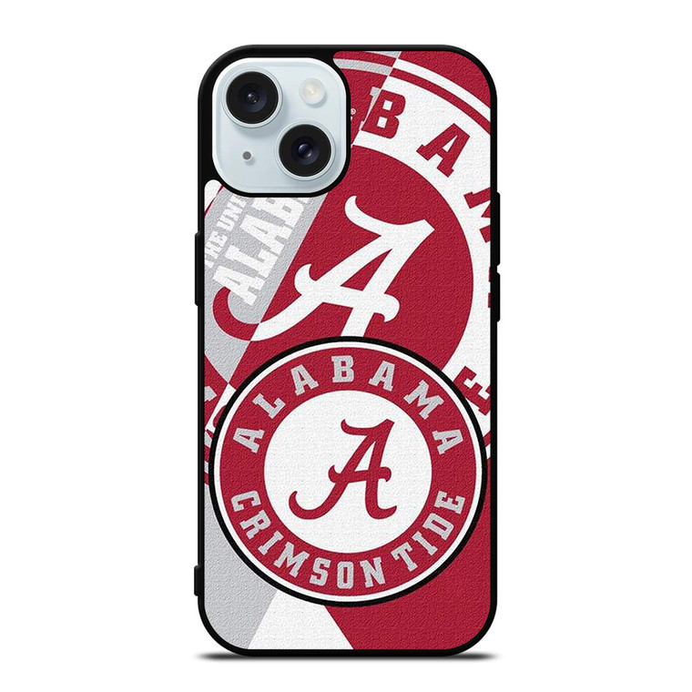 ALABAMA CRIMSON TIDE FOOTBALL NFL iPhone 15  Case Cover