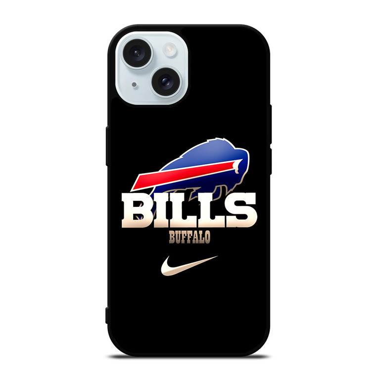 BUFFALO BILLS FOOTBALL TEAM LOGO NIKE iPhone 15  Case Cover