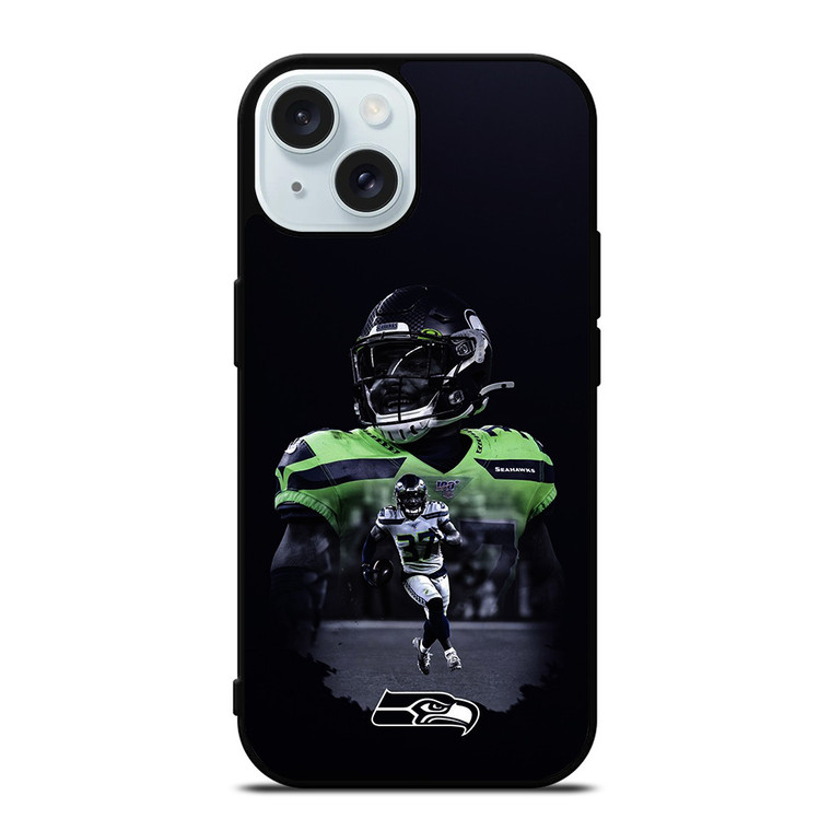 CHRIS CARSON SEAHAWKS EAGLE iPhone 15  Case Cover