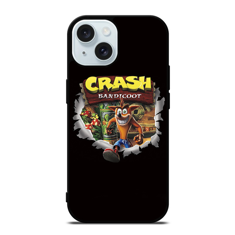CRASH BANDICOOT GAMES iPhone 15  Case Cover