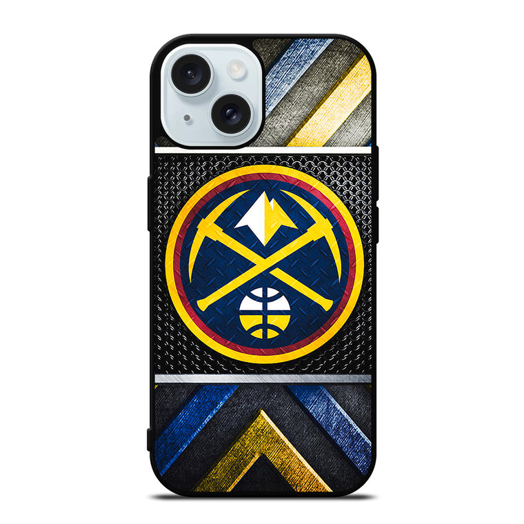 DENVER NUGGETS BASKETBALL TEAM LOGO iPhone 15  Case Cover