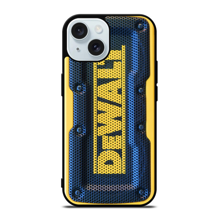 DEWALT LOGO JOBSITE SPEAKER iPhone 15  Case Cover