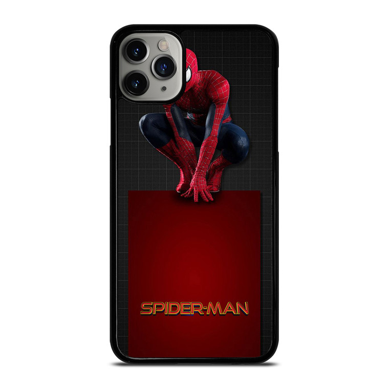 MARVEL SPIDERMAN SHOWING ACTION iPhone 11 Pro Max Case