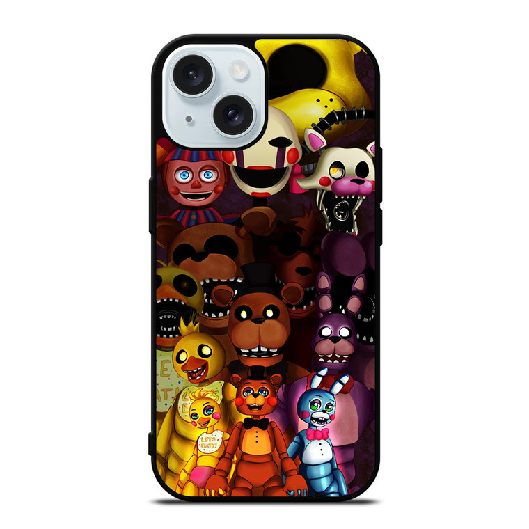 FIVE NIGHTS AT FREDDY'S ALL iPhone 15  Case Cover