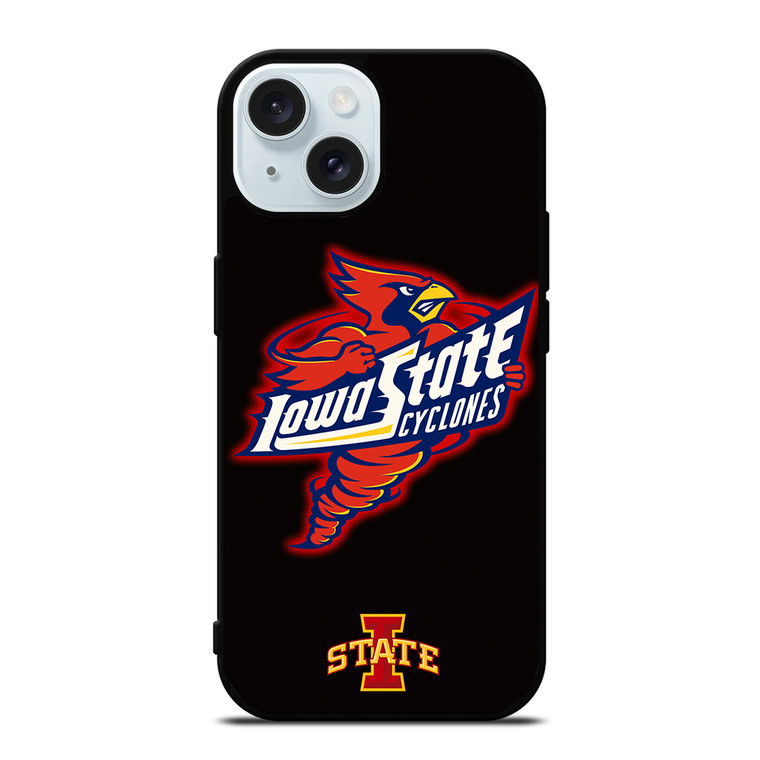IOWA STATE CYCLONES LOGO iPhone 15  Case Cover