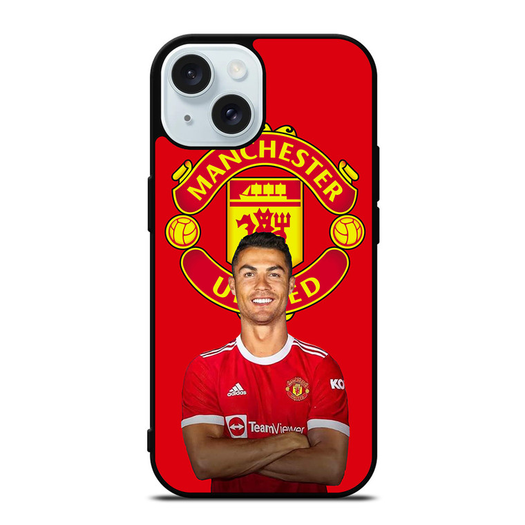 MANCHESTER UNITED RONALDO iPhone 15  Case Cover