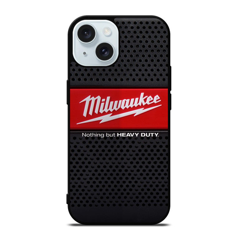 MILWAUKEE HEAVY DUTY TOOLS LOGO iPhone 15  Case Cover