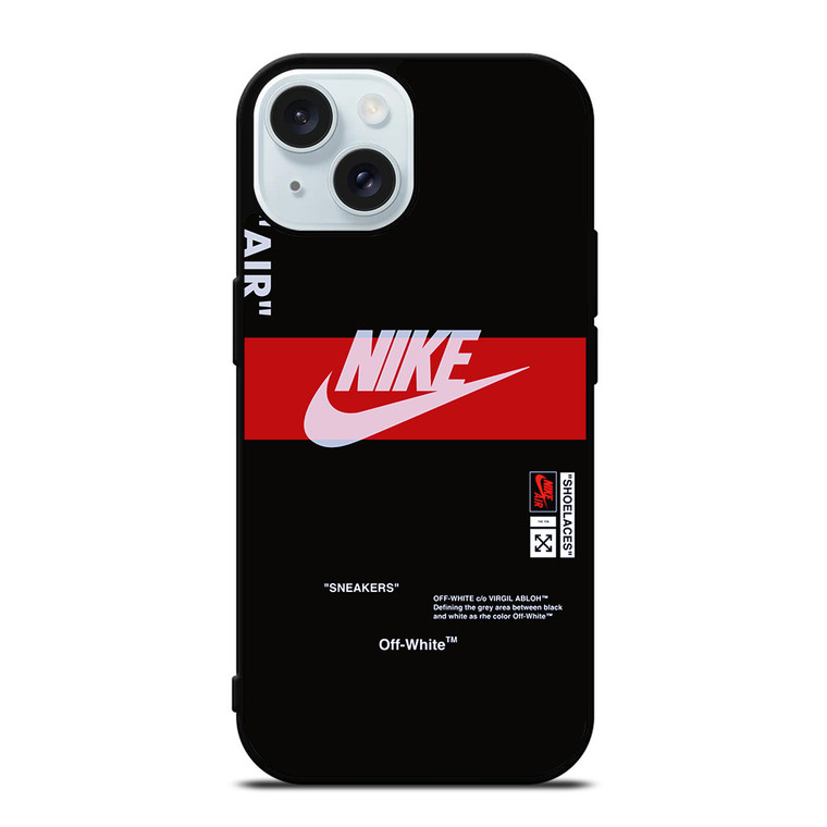 NIKE SHOES OFF WHITE iPhone 15  Case Cover