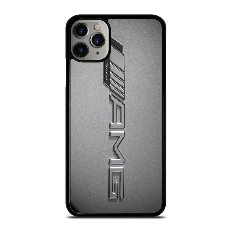 MERCEDES AMG LOGO CHROME EMBLEM iPhone 11 Pro Max Case