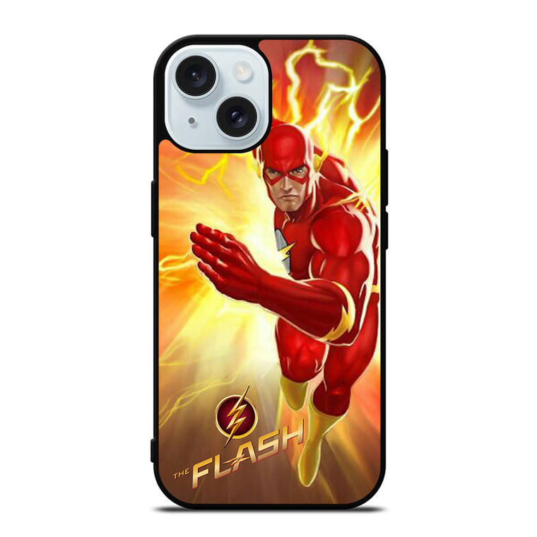 THE FLASH SUPERHERO DC iPhone 15  Case Cover