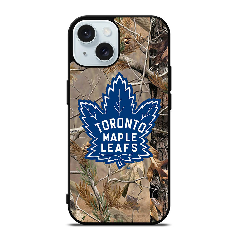 TORONTO MAPLE LEAFS CAMO iPhone 15  Case Cover TORONTO MAPLE LEAFS CAMO iPhone 15  Case Cover