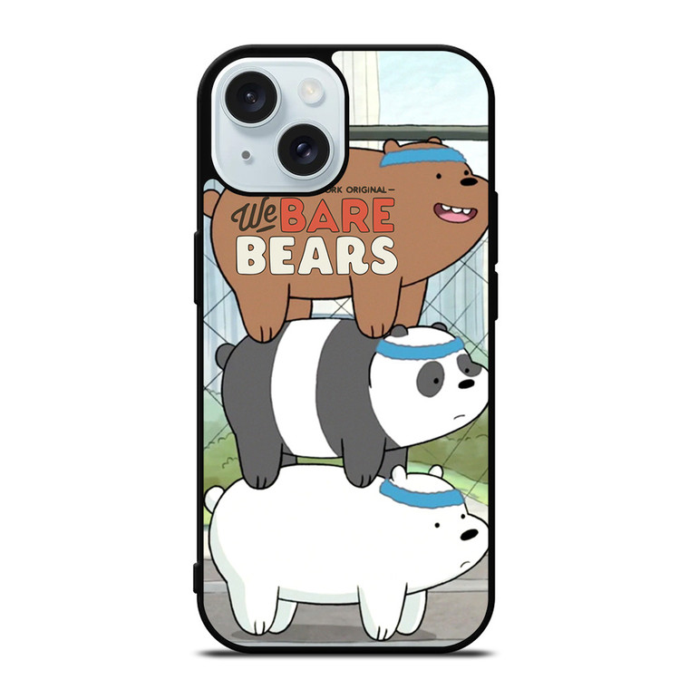 WE BARE BEARS UP iPhone 15  Case Cover