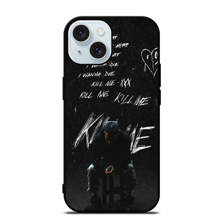 XXXTENTACION SIT DOWN QUOTE iPhone 15  Case Cover XXXTENTACION SIT DOWN QUOTE iPhone 15  Case Cover