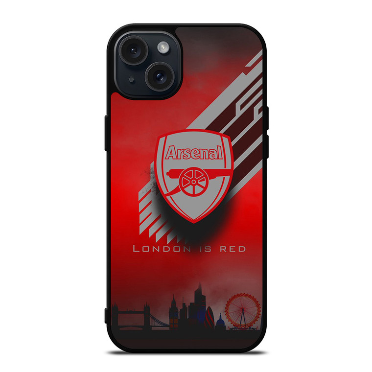 ARSENAL FC STRIPS iPhone 15 Plus Case