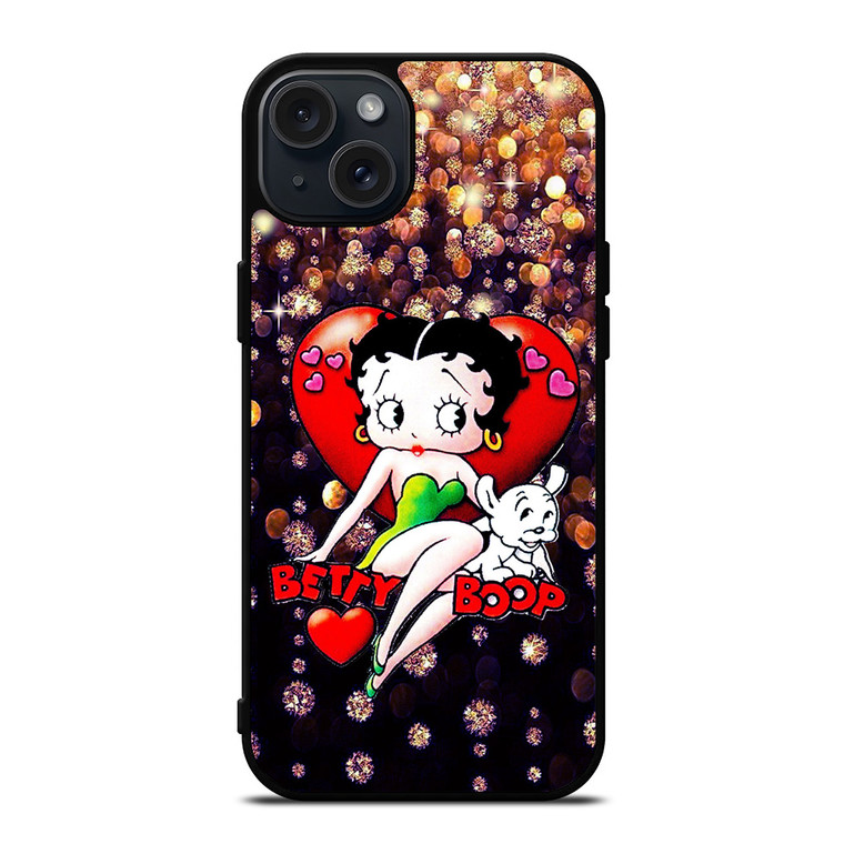 BLINK BETTY BOOP CARTOON iPhone 15 Plus Case
