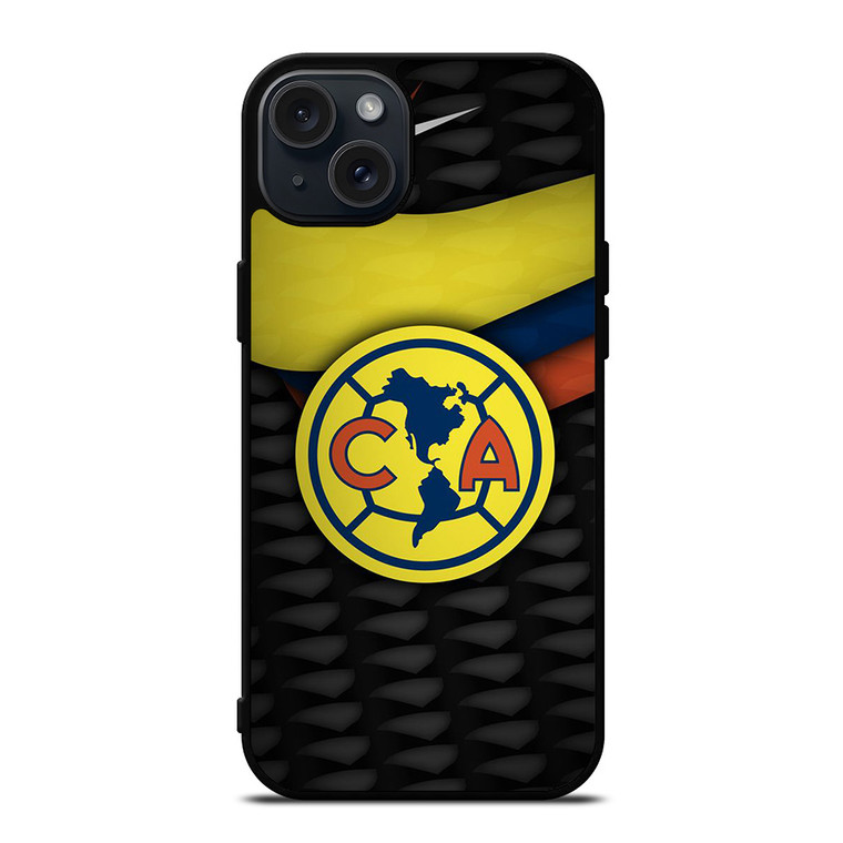 CLUB AMERICA AGUILAS LOGO CARBON iPhone 15 Plus Case