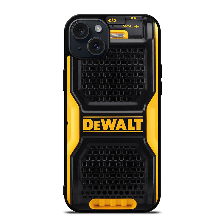 DEWALT TOOL LOGO RADIO iPhone 15 Plus Case