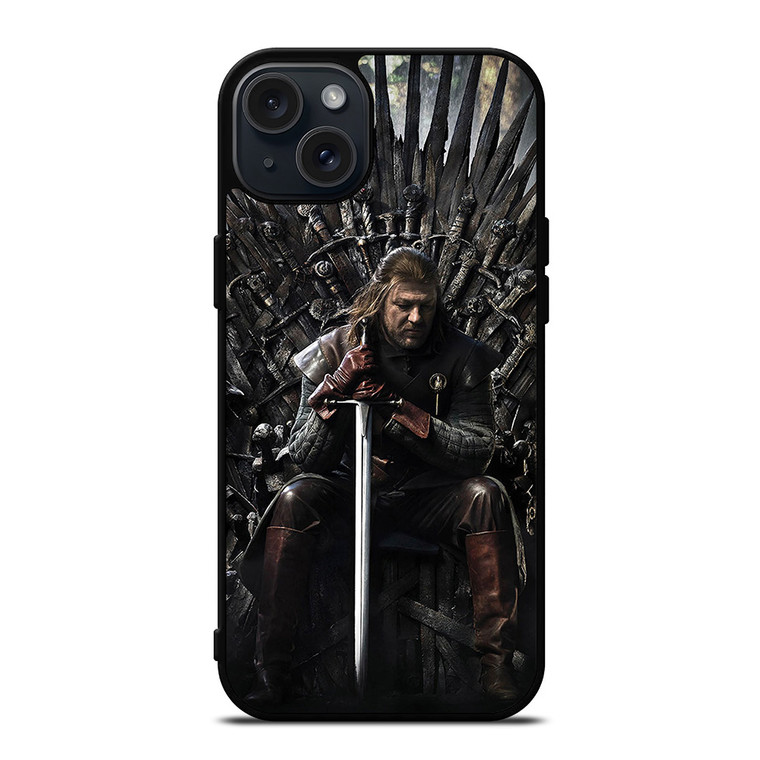 EDDARD NED STARK GAME OF THRONES iPhone 15 Plus Case