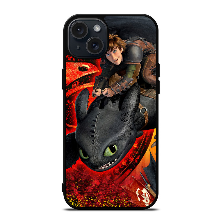 HICCUP AND TOOTHLESS HOW TO TRAIN DRAGON iPhone 15 Plus Case
