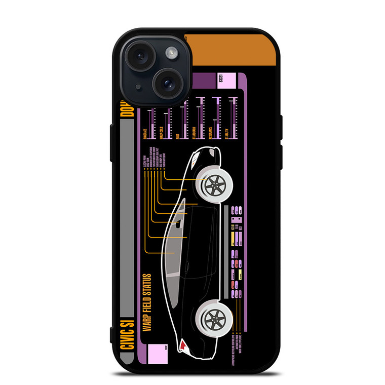 HONDA CIVIC DOHC VTEC iPhone 15 Plus Case